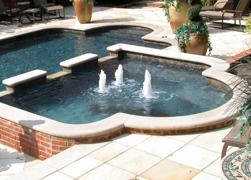 Modern pool pump systems can be variable speed, increasing and decreasing water.