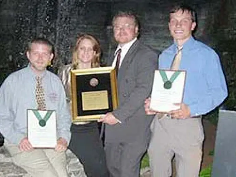 Rich-Way Landscape receives landscape awards for best landscaper.